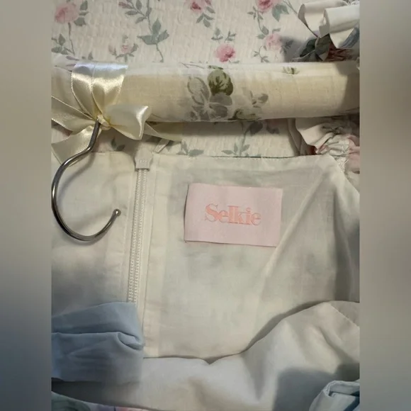 SOLD - Selkie The Mrs Darcy Buttercream Dress - Picture 8 of 9